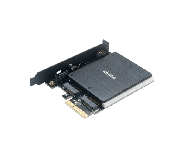 Akasa adaptera M.2 PCI-E RGB LED - 1144328 - zdjęcie 3